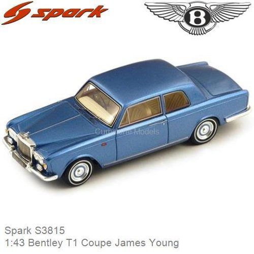 Modelauto 1:43 Bentley T1 Coupe James Young (Spark S3815)