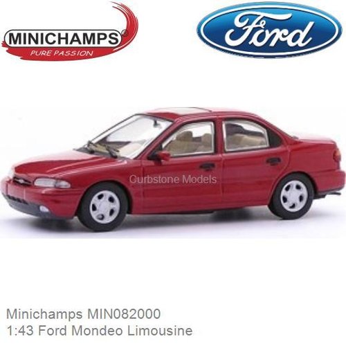 Modelauto 1:43 Ford Mondeo Limousine (Minichamps MIN082000)