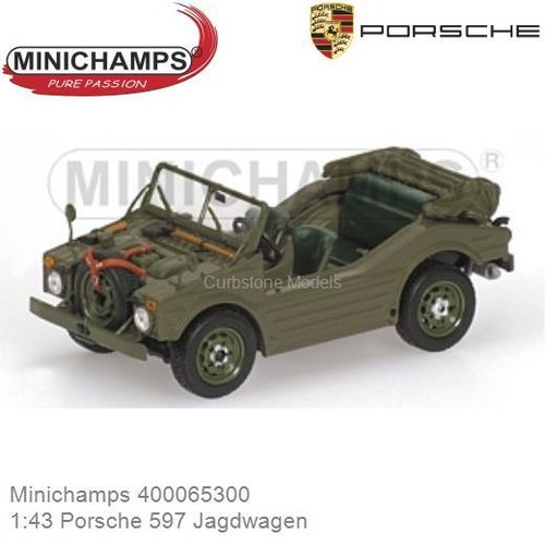 1:43 Porsche 597 Jagdwagen (Minichamps 400065300)
