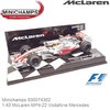 Modelauto 1:43 McLaren MP4-22 Vodafone Mercedes | Lewis Hamilton (Minichamps 530074302)