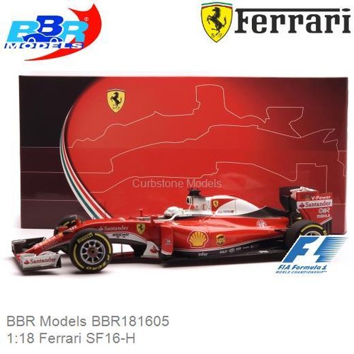 Modelcar 1:18 Ferrari SF16-H | Sebastian Vettel (BBR Models BBR181605)