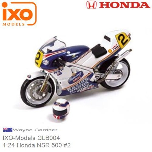 1:24 Honda NSR 500 #2 | Wayne Gardner (IXO-Models CLB004)