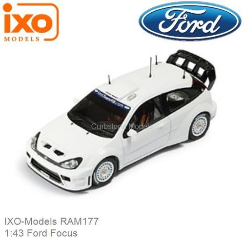 Modelauto 1:43 Ford Focus | Toni Gardemeister (IXO-Models RAM177)