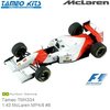 Bouwpakket 1:43 McLaren MP4/8 #8 | Ayrton Senna (Tameo TMK334)