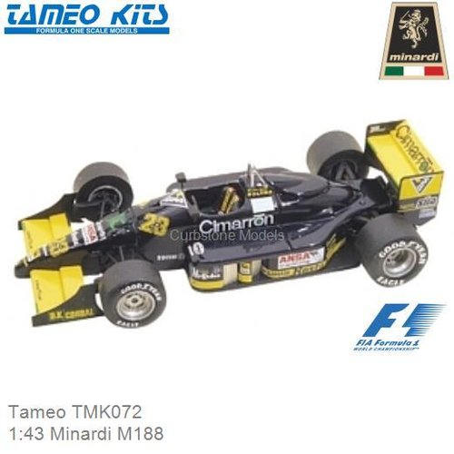 Bouwpakket 1:43 Minardi M188 | Adrián Campos (Tameo TMK072)