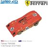 Bouwpakket 1:43 Ferrari 312 P #25 | Mario Andretti (Tameo TMK086)