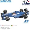 Bouwpakket 1:43 Ligier JS33b | Philippe Alliot (Tameo TMK127)