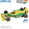 Bouwpakket 1:43 Benetton B193A (Tameo TMK162)