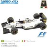 Bouwpakket 1:43 Minardi M193 | Christian Fittipaldi (Tameo TMK173)