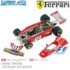 Bouwpakket 1:43 Ferrari 312 B3 #12 | Clay Regazzoni (Tameo TMK355)