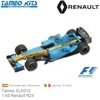 Bouwpakket 1:43 Renault R24 | Fernando Alonso (Tameo SLK013)
