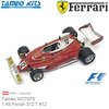 Bouwpakket 1:43 Ferrari 312 T #12 | Niki Lauda (Tameo WCT075)