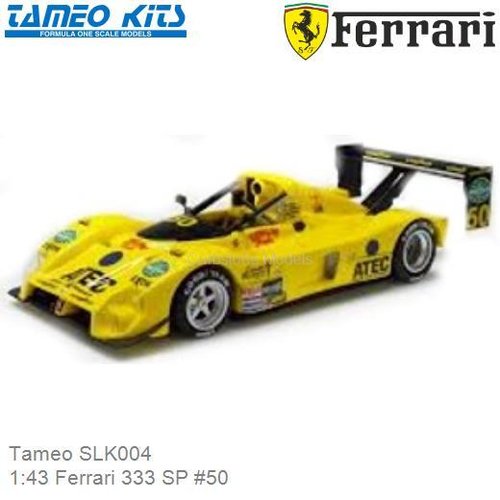 Bouwpakket 1:43 Ferrari 333 SP #50 | Massimo Sigala (Tameo SLK004)