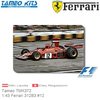 Bouwpakket 1:43 Ferrari 312B3 #12 | Niki Lauda (Tameo TMK372)