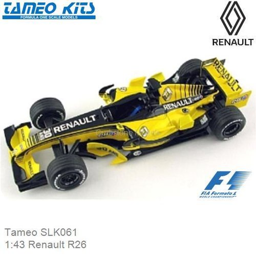 Bouwpakket 1:43 Renault R26 (Tameo SLK061)