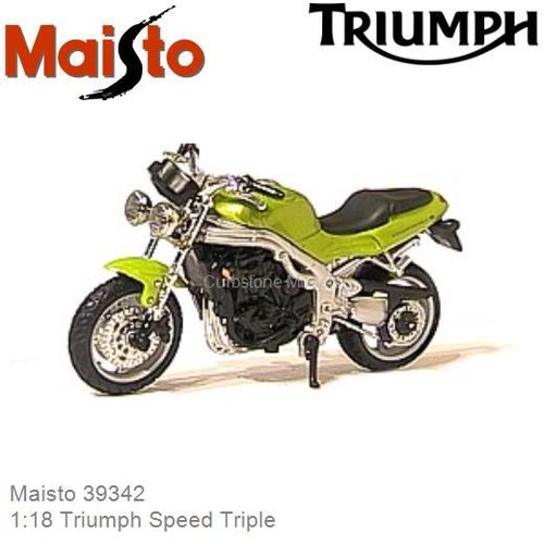 1:18 Triumph Speed Triple (Maisto 39342)