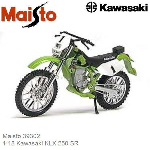 1:18 Kawasaki KLX 250 SR (Maisto 39302)