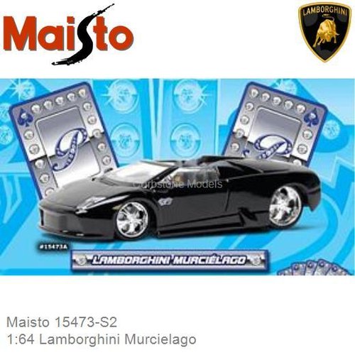 Modelauto 1:64 Lamborghini Murcielago (Maisto 15473-S2)
