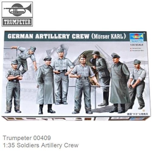 1:35 Soldiers Artillery Crew (Trumpeter 00409)