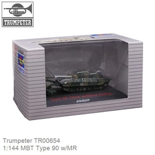 1:144 MBT Type 90 w/MR (Trumpeter TR00654)