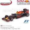 Modelauto 1:43 Red Bull RB12 Tag Heuer #33 | Max Verstappen (Minichamps 417160833)