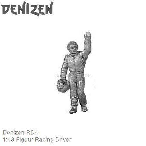 Bouwpakket 1:43 Figuur Racing Driver (Denizen RD4)
