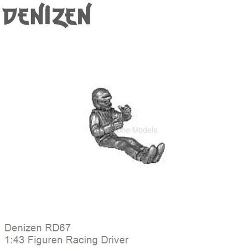 Bouwpakket 1:43 Figuren Racing Driver (Denizen RD67)