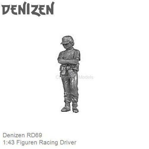 Bouwpakket 1:43 Figuren Racing Driver (Denizen RD69)