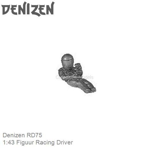 Bouwpakket 1:43 Figuur Racing Driver (Denizen RD75)