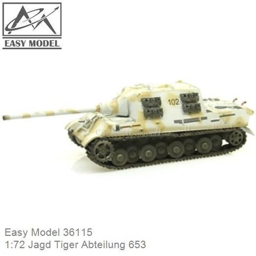 1:72 Jagd Tiger Abteilung 653 (Easy Model 36115)