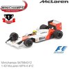 Modelauto 1:43 McLaren MP4-4 #12 | Ayrton Senna (Minichamps 547884312)