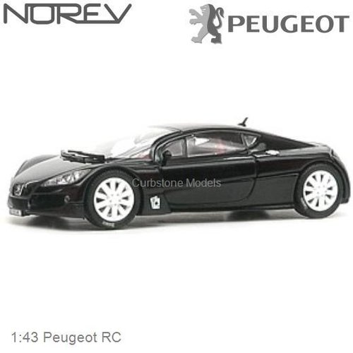 Modelauto 1:43 Peugeot RC (Norev 472703)