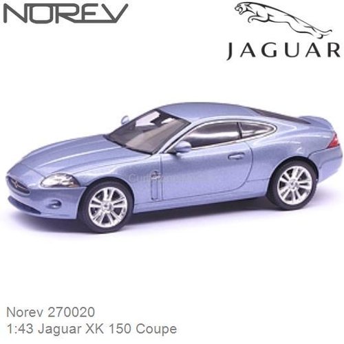 Modelauto 1:43 Jaguar XK 150 Coupe (Norev 270020)