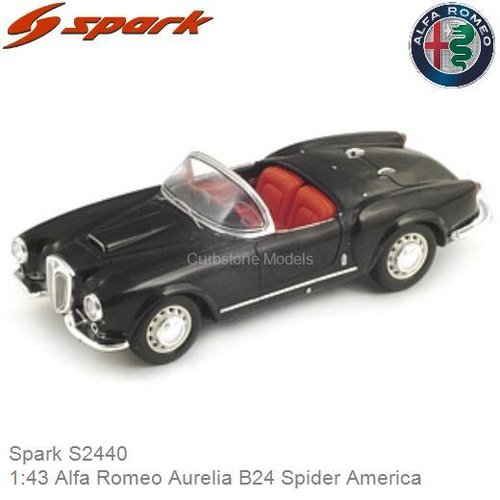Modelauto 1:43 Alfa Romeo Aurelia B24 Spider America (Spark S2440)
