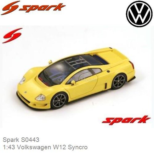 Modelauto 1:43 Volkswagen W12 Syncro (Spark S0443)