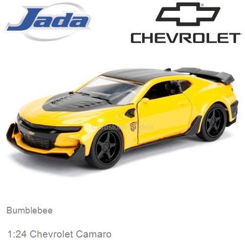 Modelauto 1:24 Chevrolet Camaro |  Bumblebee (Jada 98399)