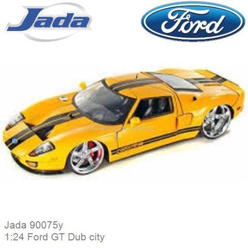 Modelauto 1:24 Ford GT Dub city (Jada 90075y)