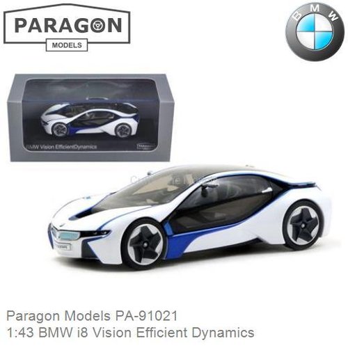 Modelauto 1:43 BMW i8 Vision Efficient Dynamics (Paragon Models PA-91021)
