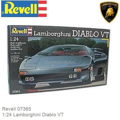 Bouwpakket 1:24 Lamborghini Diablo VT (Revell 07365)