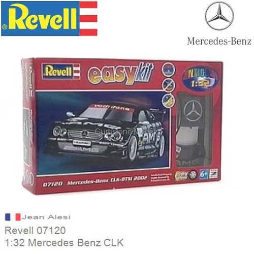 Bouwpakket 1:32 Mercedes Benz CLK | Jean Alesi (Revell 07120)