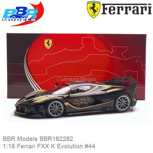 Modelauto 1:18 Ferrari FXX K Evolution #44 (BBR Models BBR182282)