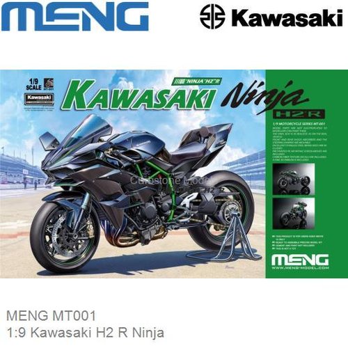Bouwpakket 1:9 Kawasaki H2 R Ninja (MENG MT001)