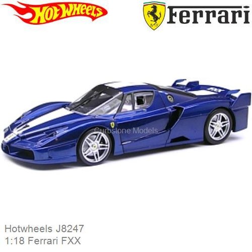 Modelauto 1:18 Ferrari FXX (Hotwheels J8247)