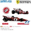 Bouwpakket 1:43 Ferrari 312 B2 #4 | Jacky Ickx (Tameo SLK127)