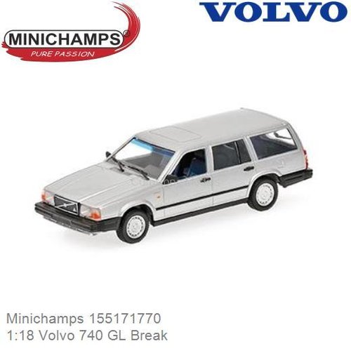 PRE-ORDER 1:18 Volvo 740 GL Break (Minichamps 155171770)