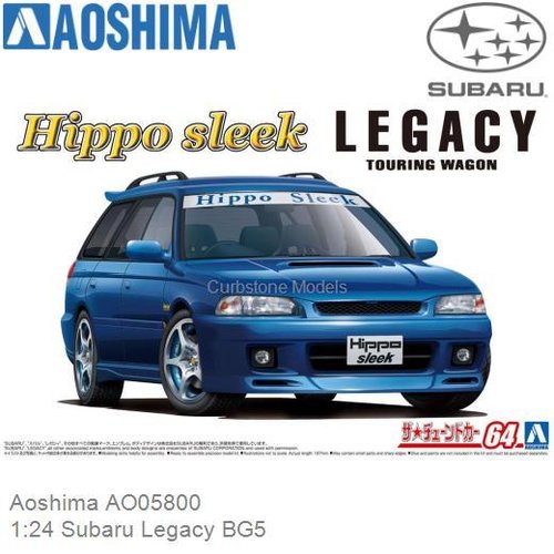 Modelauto 1:24 Subaru Legacy BG5 (Aoshima AO05800)