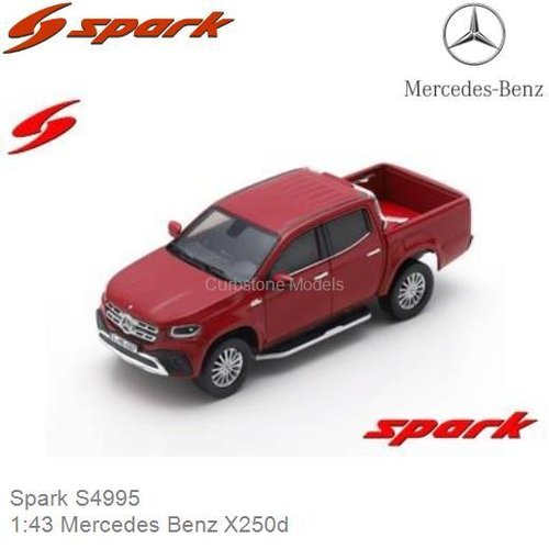 Modellauto 1:43 Mercedes Benz X250d (Spark S4995)