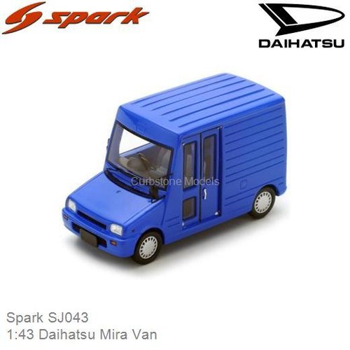 Modelauto 1:43 Daihatsu Mira Van (Spark SJ043)