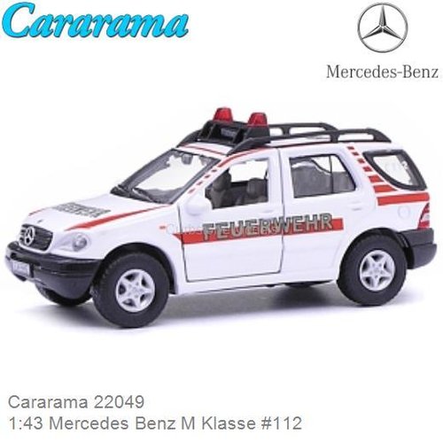 1:43 Mercedes Benz M Klasse #112 (Cararama 22049)
