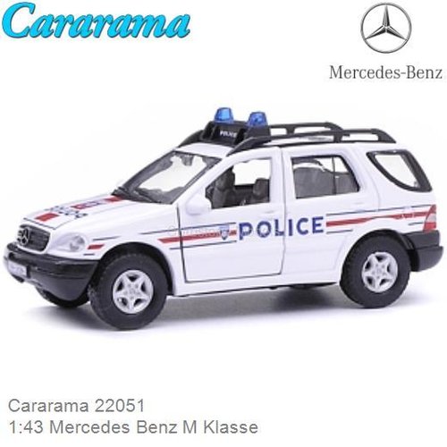 1:43 Mercedes Benz M Klasse (Cararama 22051)